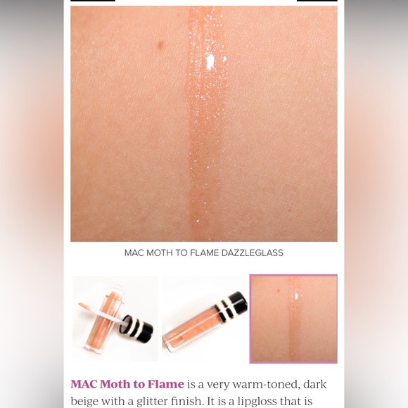 MOTH TO FLAME MAC DAZZLEGLASS Limited Edition - Picture 8 of 15